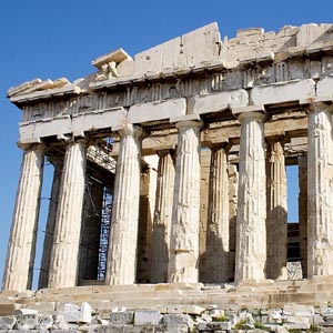 Le Parthénon d'Athènes (Grèce antique)