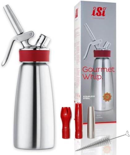 iSi Siphon inox 0,5 L + douilles