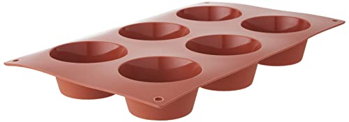 Silikomart Moule silicone 6 empreintes muffins