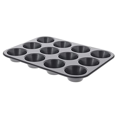 De Buyer Moule à muffins pro acier