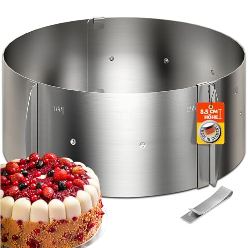 Matfer Cercle à pâtisserie inox réglable