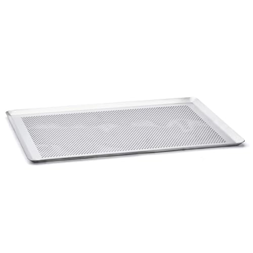 De Buyer Plaque pâtissière aluminium perforée 40 x 30 cm