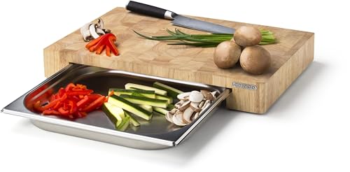 Continenta Planche à découper bois bout de fil