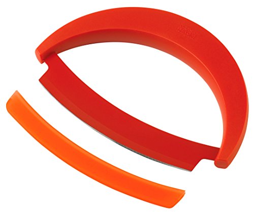 Kuhn Rikon Couteau hachoir berceuse (mezzaluna) + planche