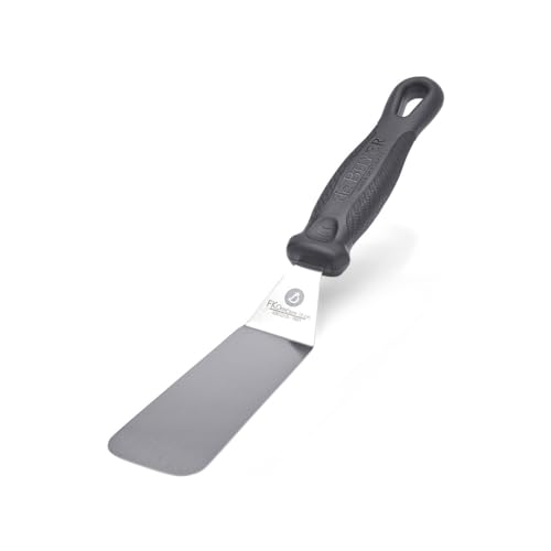 Spatule coudée inox