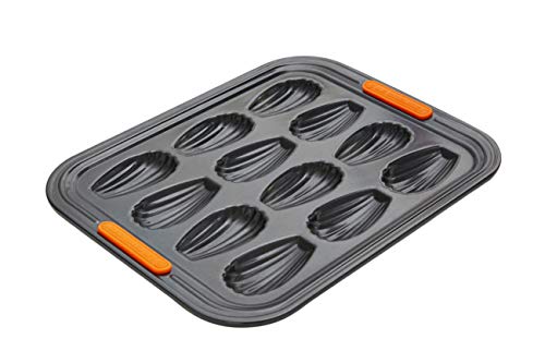 Le Creuset Moule à madeleines acier 12 empreintes