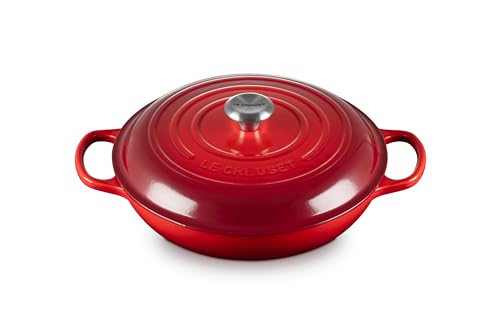 Sauteuse fonte émaillée 30 cm