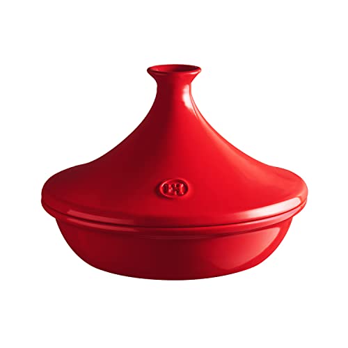 Emile Henry Tagine en terre cuite émaillée 31 cm