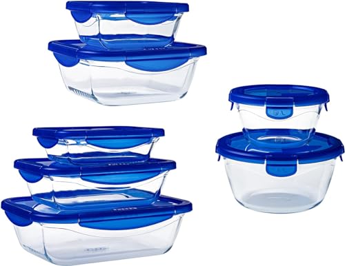 Pyrex Boîtes hermétiques en verre