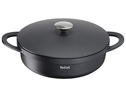 Tefal Sauteuse fonte d'aluminium 28 cm avec couvercle