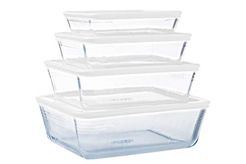 Pyrex Boîte de conservation hermétique en verre