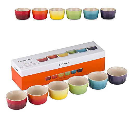 Le Creuset Lot de 6 ramequins en céramique