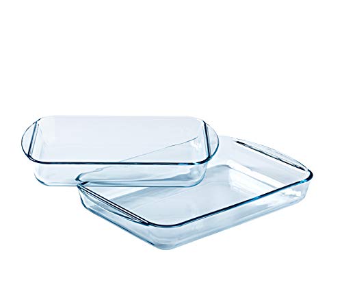 Pyrex Plat à gratin en verre borosilicate