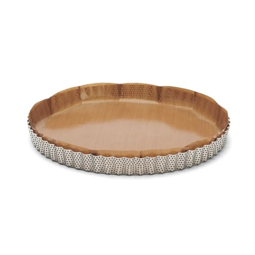 De Buyer Moule à tarte perforé anti-adhésif