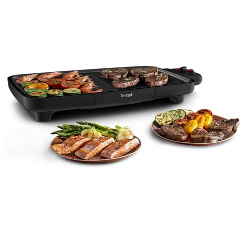Tefal Plancha électrique 2200 W plaque émaillée