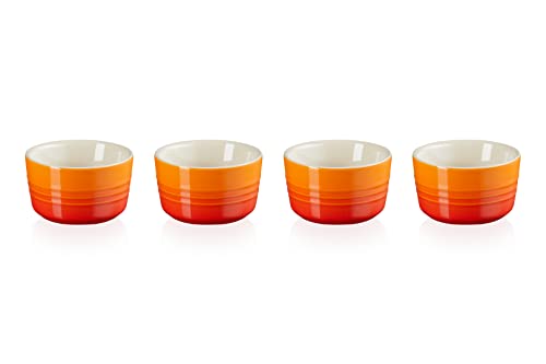 Le Creuset Ramequins à crème brûlée 6 pièces (larges et plats)