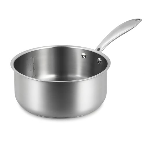 Casserole inox tri-ply 20 cm