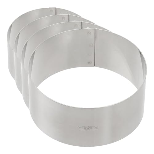 IBILI Cercles à pancakes inox (lot de 4)