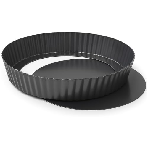 MGE Moule à tarte 24 cm à fond amovible