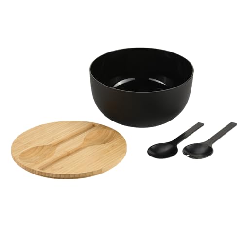 OXO Saladier de transport avec couvercle et couverts