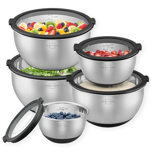 OXO Saladier inox avec couvercle